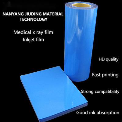 210 micrones de película azul de X Ray Film Medical Inkjet Printing para el hospital