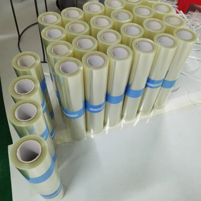 carrete de película lechoso del chorro de tinta 130um 17&quot; OEM del carrete de película de impresión de la pantalla de X30m