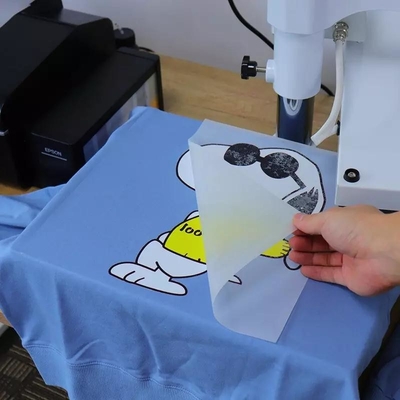 A4 película de impresión de Epson L1800 DTF de la película de la transferencia de calor de 210m m x de 297m m