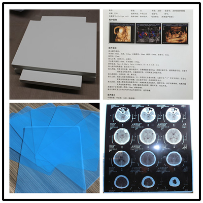 35x43CM Película de rayos X médicos azules para las modalidades de imagen de TC MRI