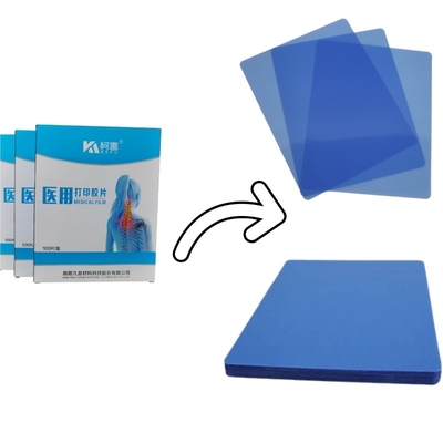 Impresora de inyección de tinta Use Sheet Roll Blue Xray Film PET Film Médico