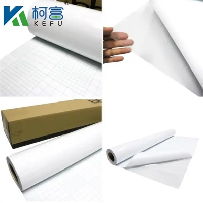 Material PET excelente Película de impresión láser opaca blanca 125/150/165 micras