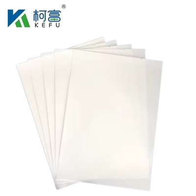 A3/A4 Material PET excelente 100 micras Blanco impermeable transparente de inyección de tinta de seda de pantalla de impresión positiva