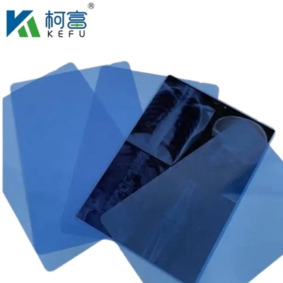 Tamaño personalizado Película médica de rayos X Azul Película médica sensible de rayos X Película médica de inyección de tinta