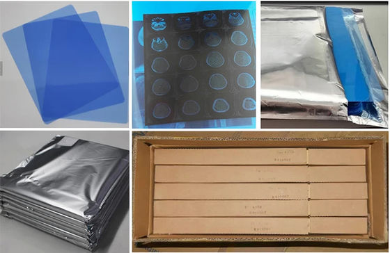 Película de rayos X de inyección de tinta azul Película seca médica A4 A3